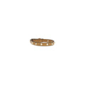 Valentino Garavani Brown Calf Leather Bos Taurus Bracelet