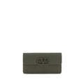 Valentino Garavani Bicolor Calf Leather Bos Taurus Wallet