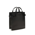 Valentino Garavani Black Calf Leather Bos Taurus Handbag