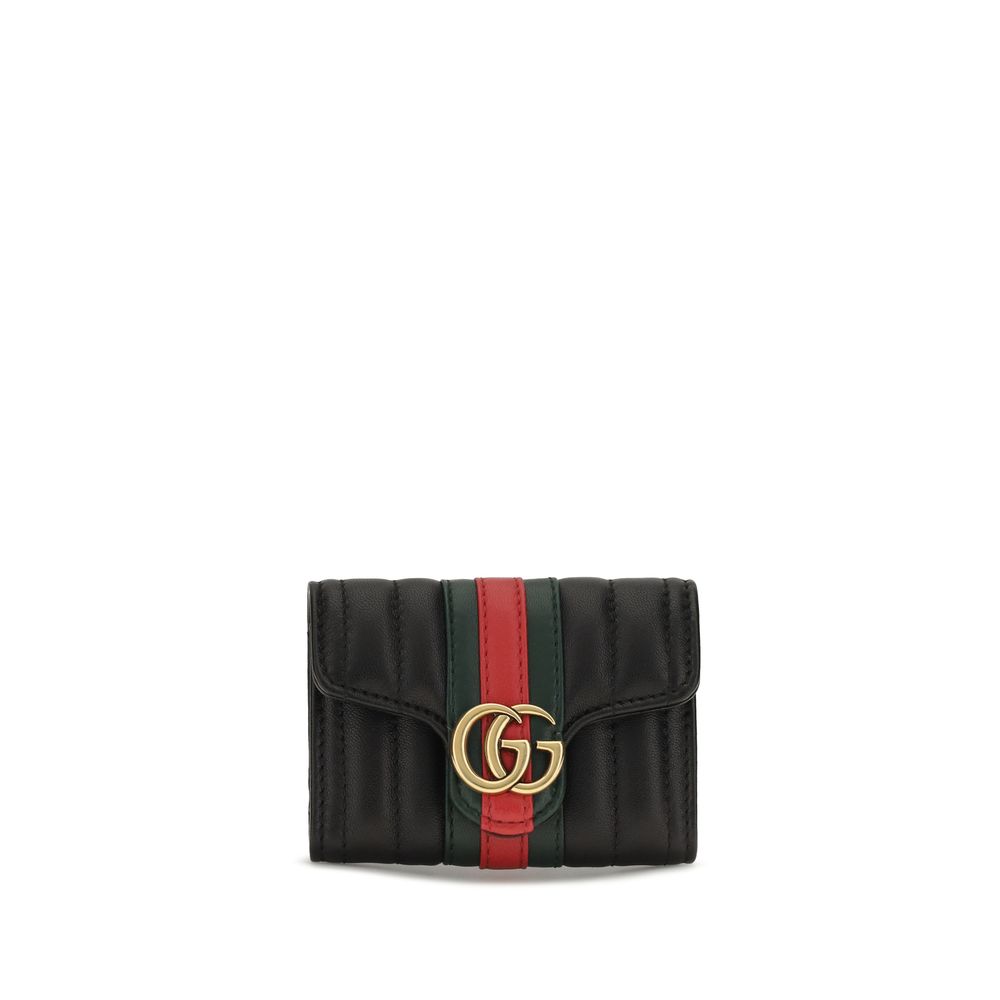 Gucci Black Calf Leather Bos Taurus Wallet