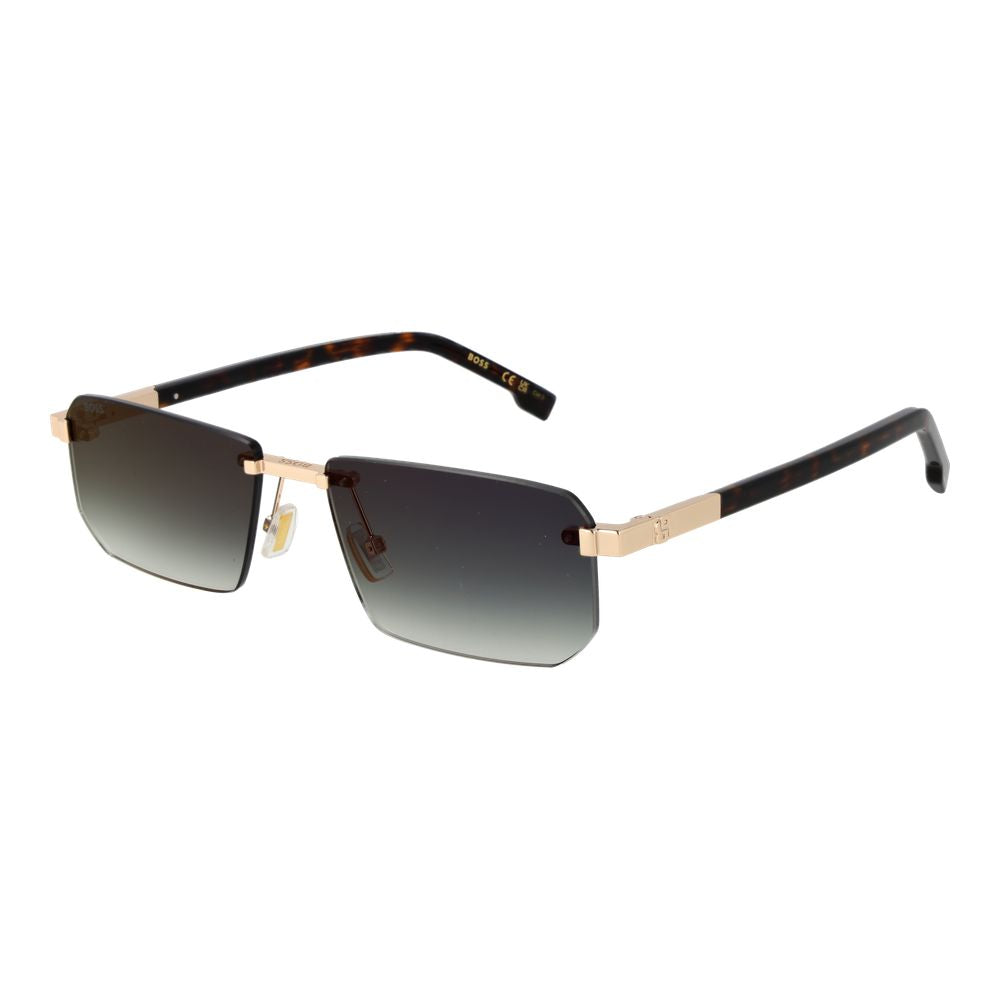 Hugo Boss Rose Gold Metal Sunglasses