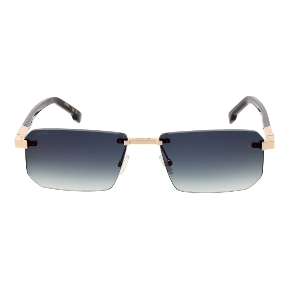 Hugo Boss Rose Gold Metal Sunglasses
