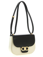 Ferragamo Bicolor Calfskin Crossbody Bag