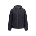 Burberry Black Nylon Full-Length Jacket
