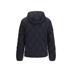 Burberry Black Nylon Full-Length Jacket
