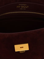 Dolce & Gabbana Bordeaux Calfskin Handbag
