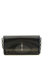 Christian Louboutin Black Pvc Clutch Bag