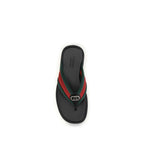 Gucci Black Polyamide Flip-Flop Sandals