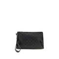Gucci Black Cotton Clutch Bag