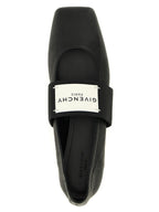Givenchy Black Lamb Leather Ballet Flats