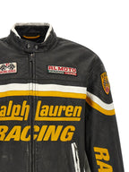 Polo Ralph Lauren Black Cowhide Leather Jacket