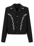Amiri Black Polyester Full-Length Jacket