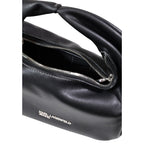Karl Lagerfeld Black Polyethylene Handbag