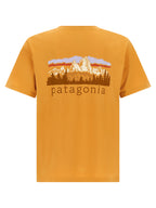 PATAGONIA Orange Cotton T-Shirt