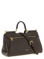 Dolce & Gabbana Brown Calfskin Crossbody Bag
