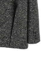 Valentino Garavani Bicolor Virgin Wool Coat
