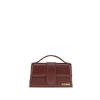 Jacquemus Bordeaux Calf Leather Bos Taurus Handbag