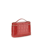 Jacquemus Red Calf Leather Bos Taurus Handbag