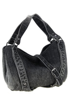 Diesel Black Cotton Handbag