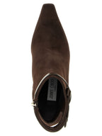 Jimmy Choo Brown Leather Ankle Boots