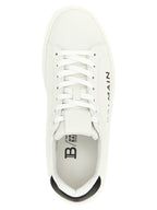 Balmain Bicolor Calfskin Low Top Sneakers