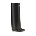 Givenchy Black Calf Leather Bos Taurus Ankle Boots