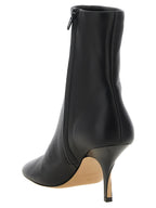 Jacquemus Black Lamb Leather Ankle Boots