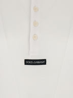 Dolce & Gabbana White Cotton T-Shirt