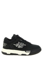 Amiri Bicolor Calfskin Athletic Sneakers