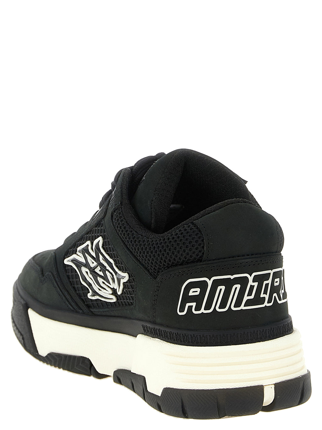 Amiri Bicolor Calfskin Athletic Sneakers