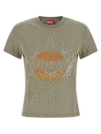 Diesel Bicolor Cotton T-Shirt