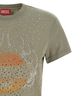 Diesel Bicolor Cotton T-Shirt