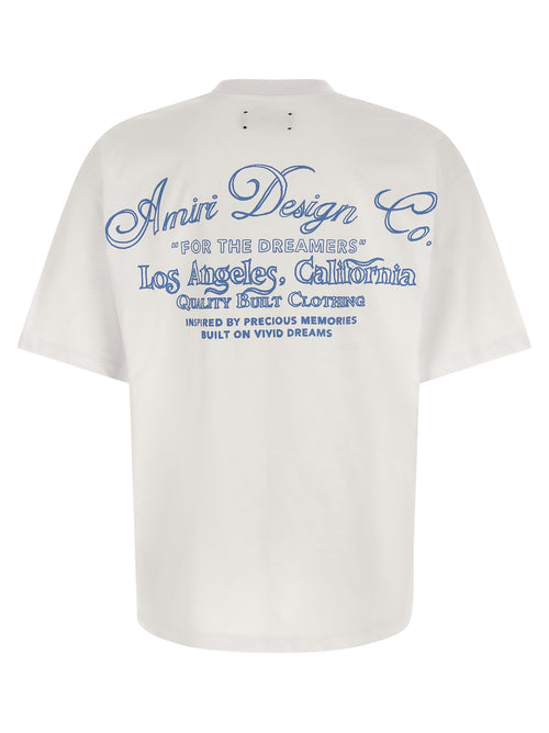 Amiri White Cotton T-Shirt