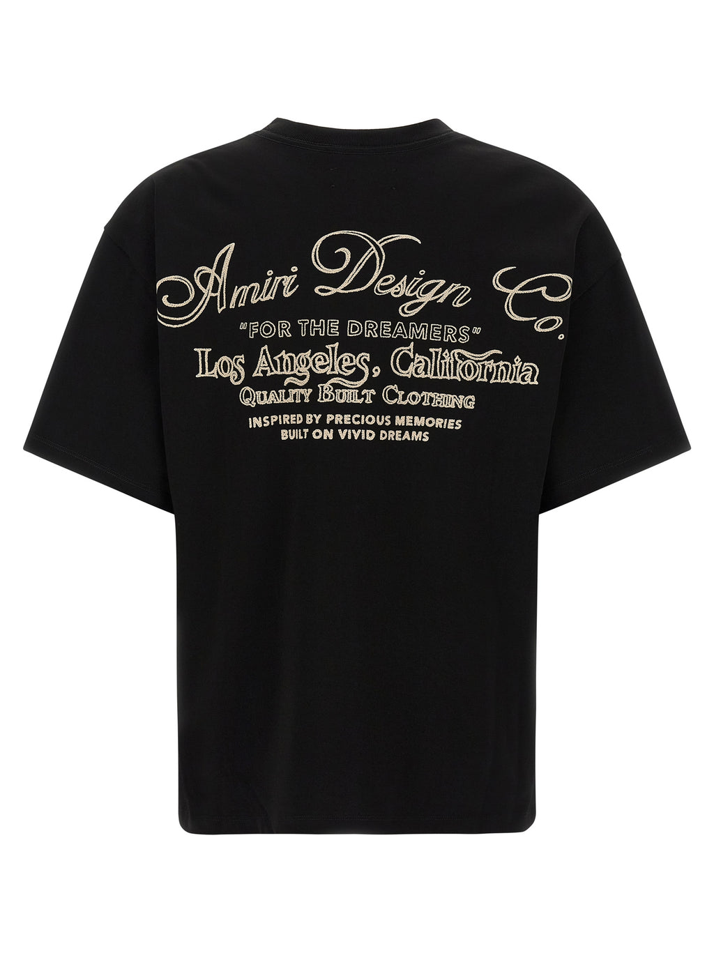 Amiri Black Cotton T-Shirt