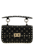 Valentino Garavani Black Lamb Leather Handbag