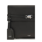 Dolce & Gabbana Black Calf Leather Bos Taurus Shoulder Bag