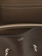 Ferragamo Brown Calfskin Shoulder Bag