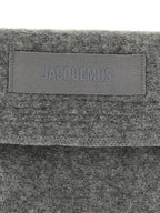 Jacquemus Gray Wool Scarf