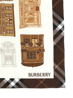 Burberry Multicolor Satin Scarf