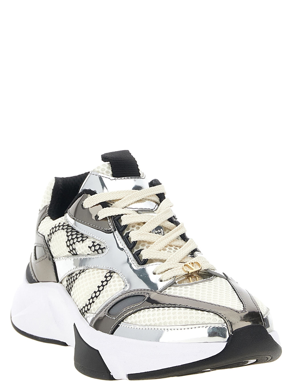 Valentino Garavani Multicolor Polyester Athletic Sneakers