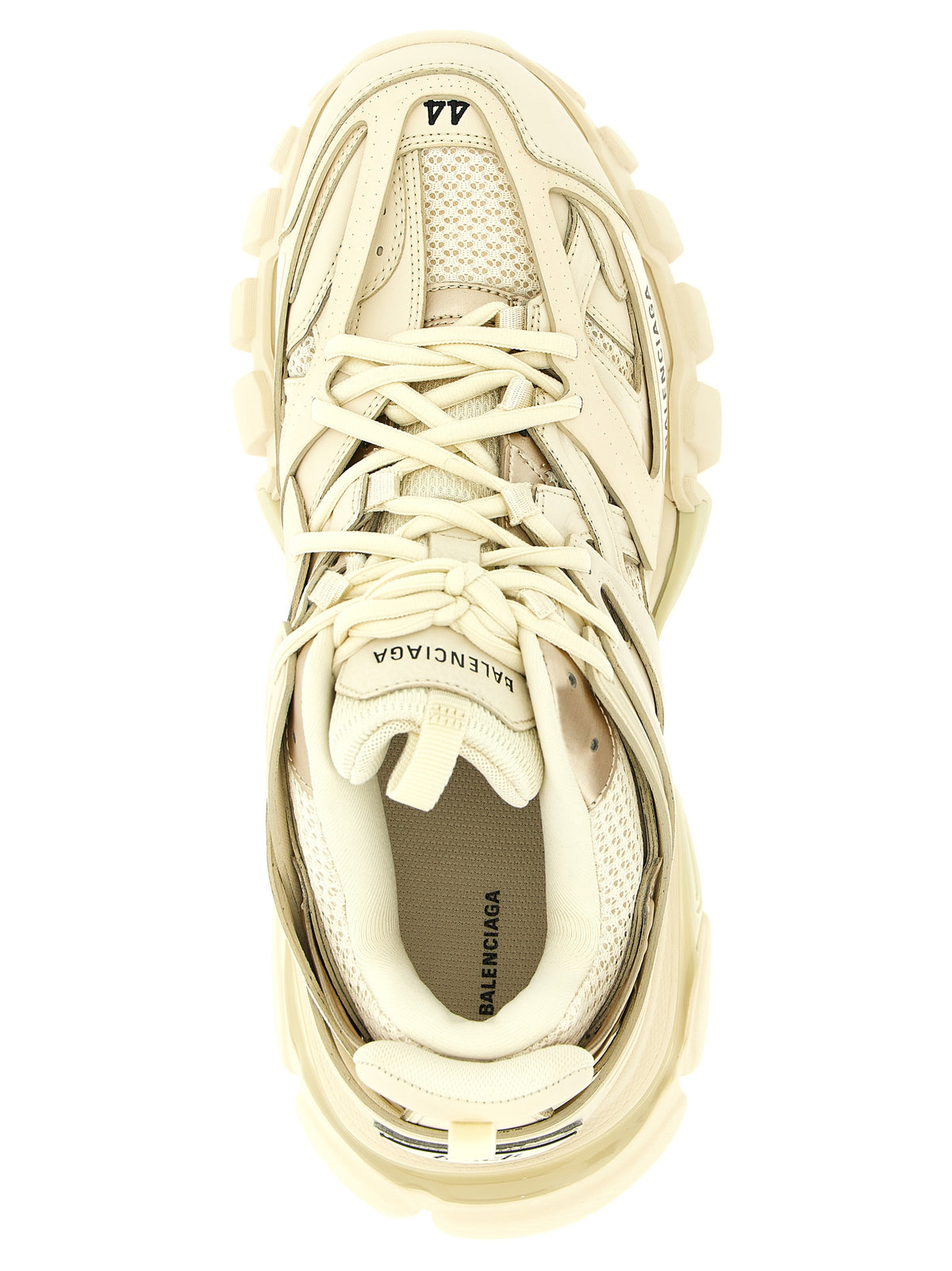Balenciaga Beige Polyethylene Athletic Sneakers