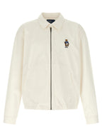Polo Ralph Lauren White Cotton Full-Length Jacket