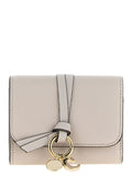 Chloé Gray Calfskin Cardholder