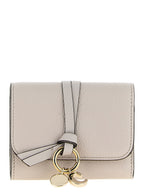 Chloé Gray Calfskin Cardholder