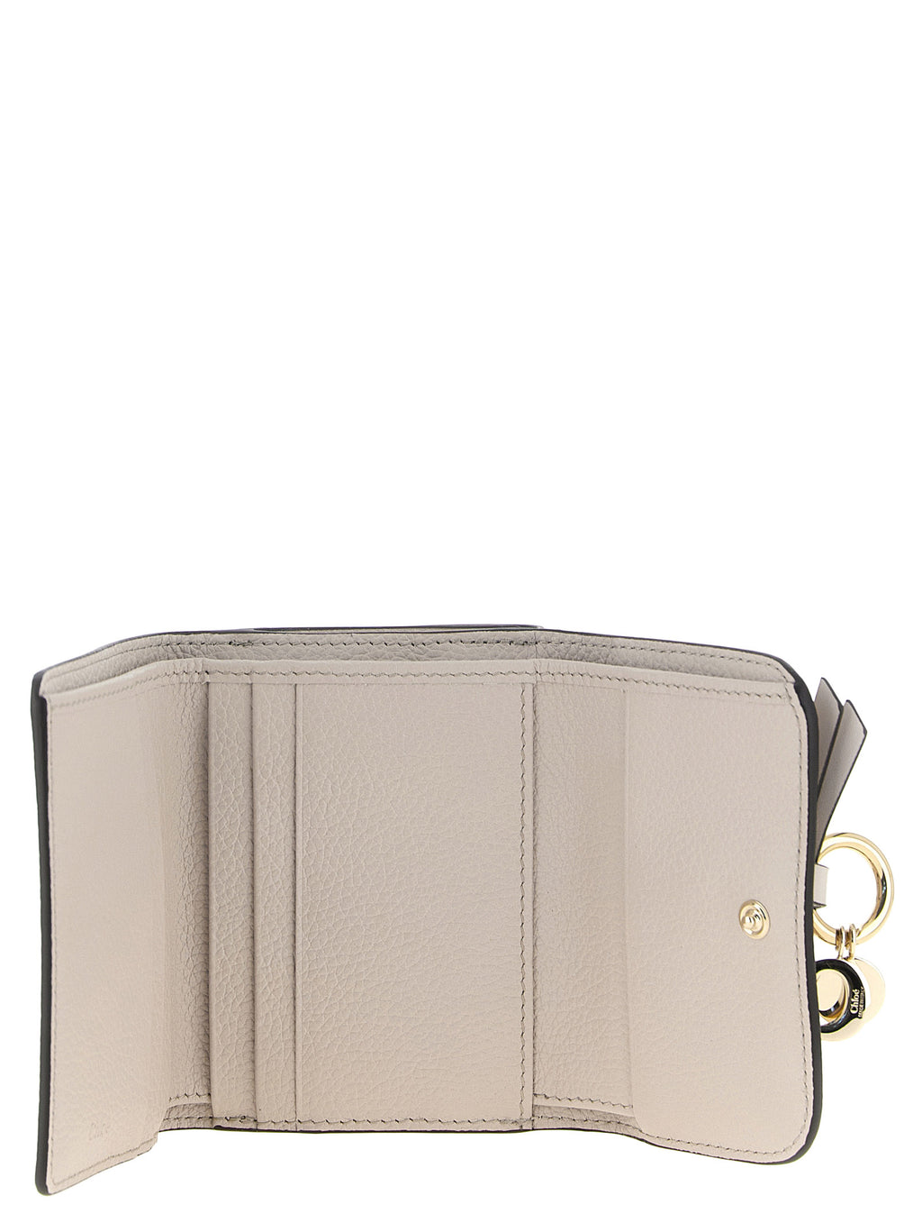 Chloé Gray Calfskin Cardholder