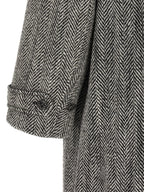 Dolce & Gabbana Multicolor Virgin Wool Coat