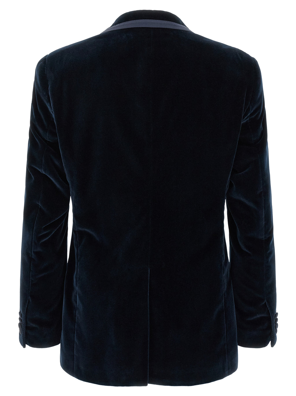 Dolce & Gabbana Blue Cotton Blazer
