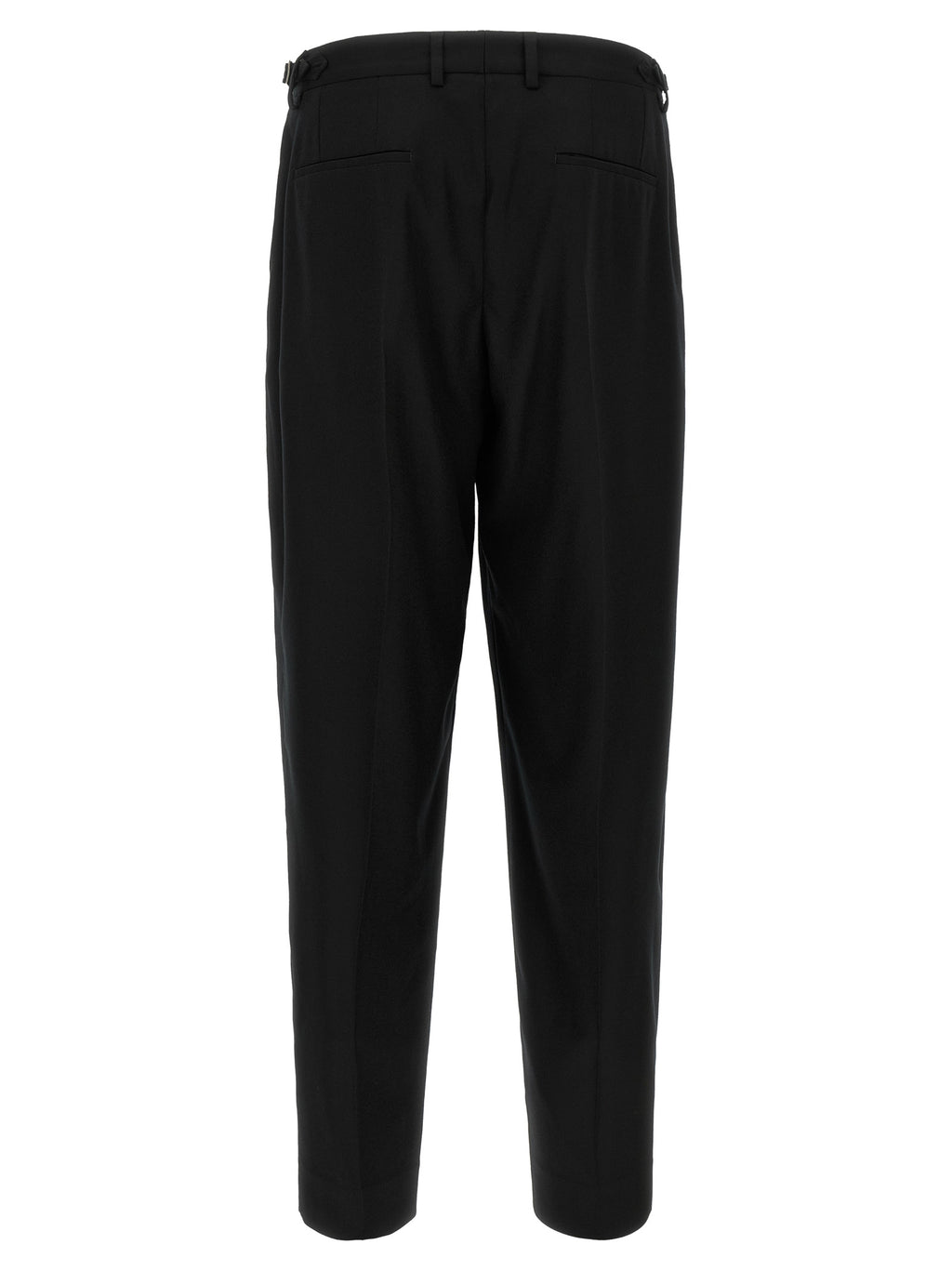 Dolce & Gabbana Black Virgin Wool Dress Pants