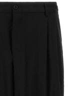 Dolce & Gabbana Black Virgin Wool Dress Pants