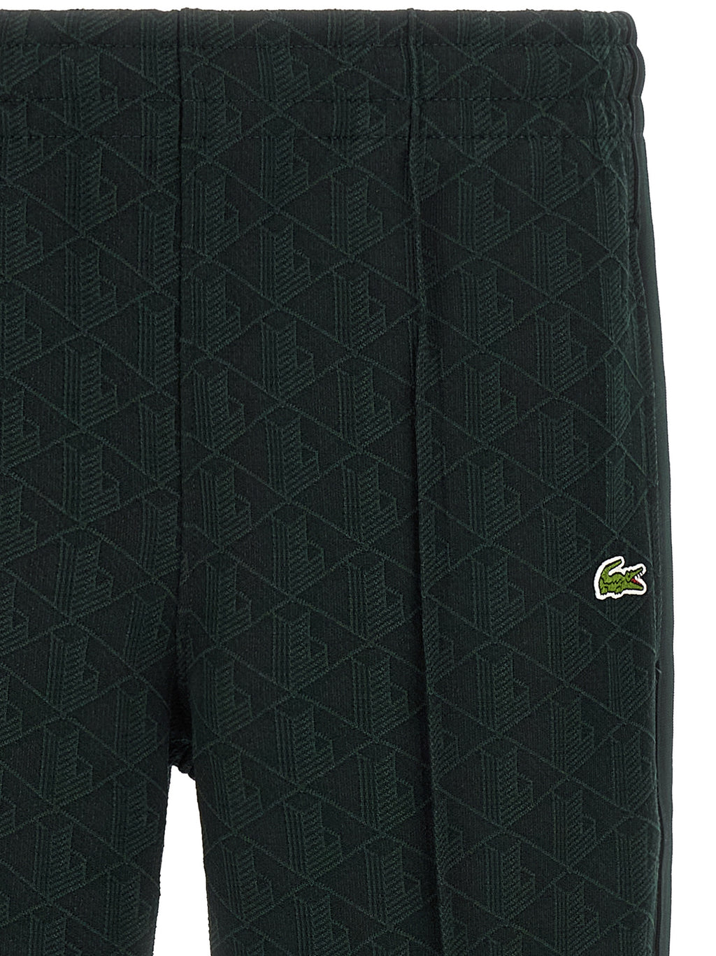 Lacoste Bicolor Polyester Casual Pants